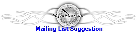 Mailing List Suggestion